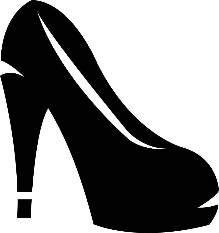 Classic Black High Heel Silhouette