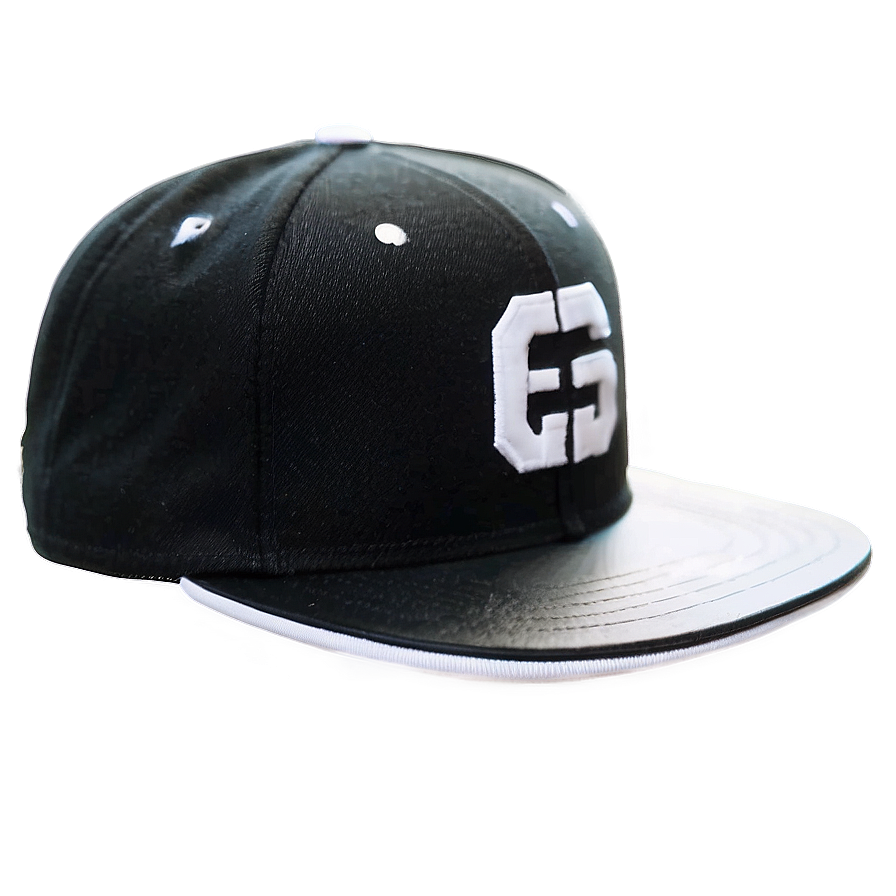 Classic Black Snapback Png 06262024