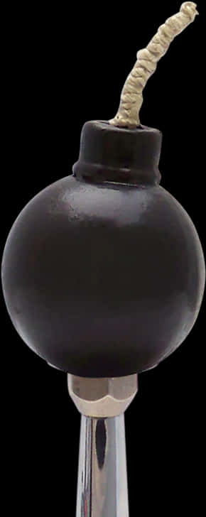 Classic Black Spherical Bomb