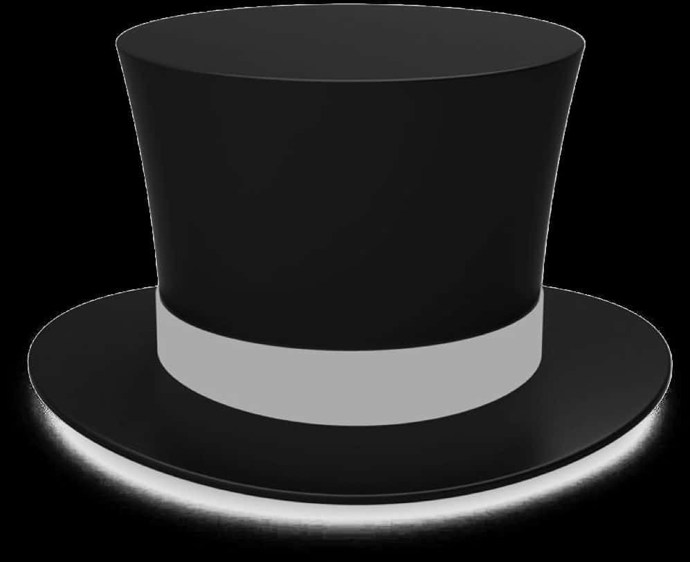 Classic Black Top Hat