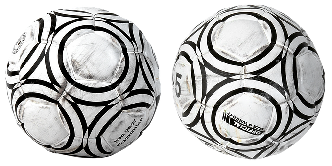 Classic Blackand White Soccer Balls