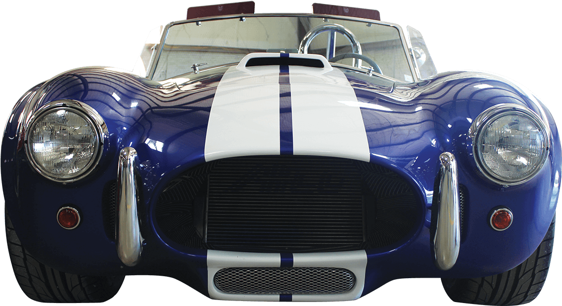 Classic Blue Cobra Roadster H D