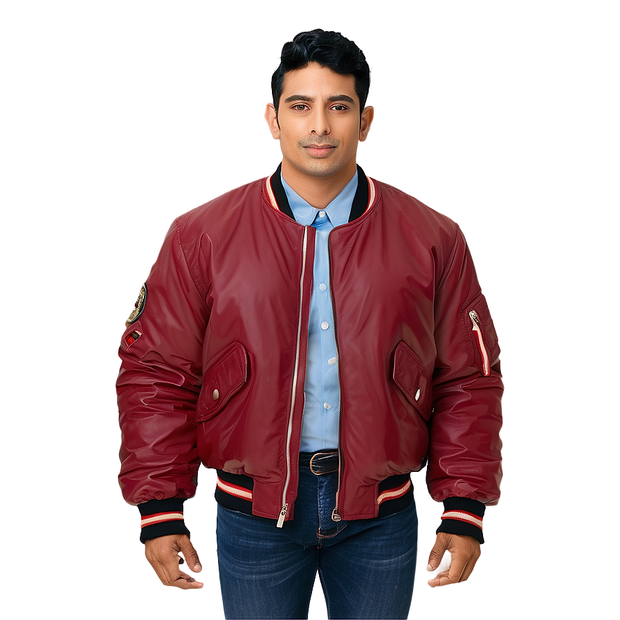 Classic Bomber Jacket Png Aok