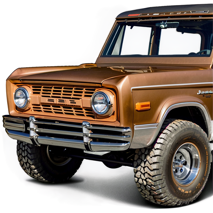 Classic Bronco Png Mle