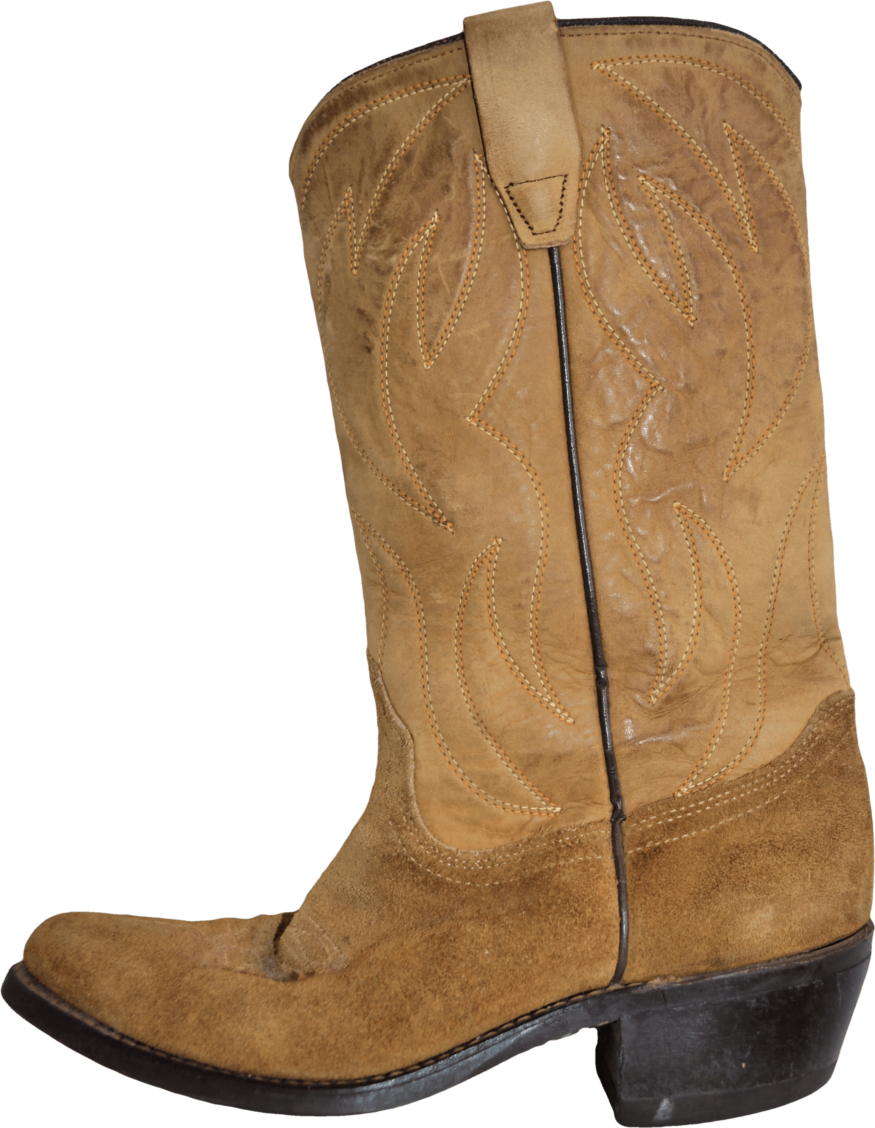 Classic Brown Cowboy Boot.png