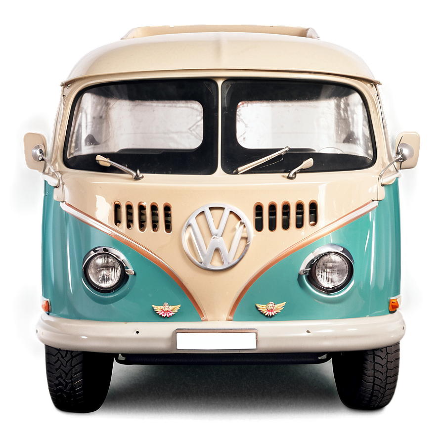 Classic Camper Van Png 22