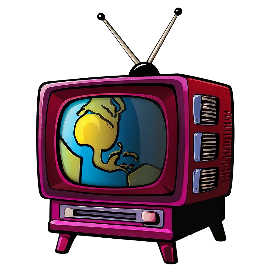 Classic Cartoon Tv Png Rhv9