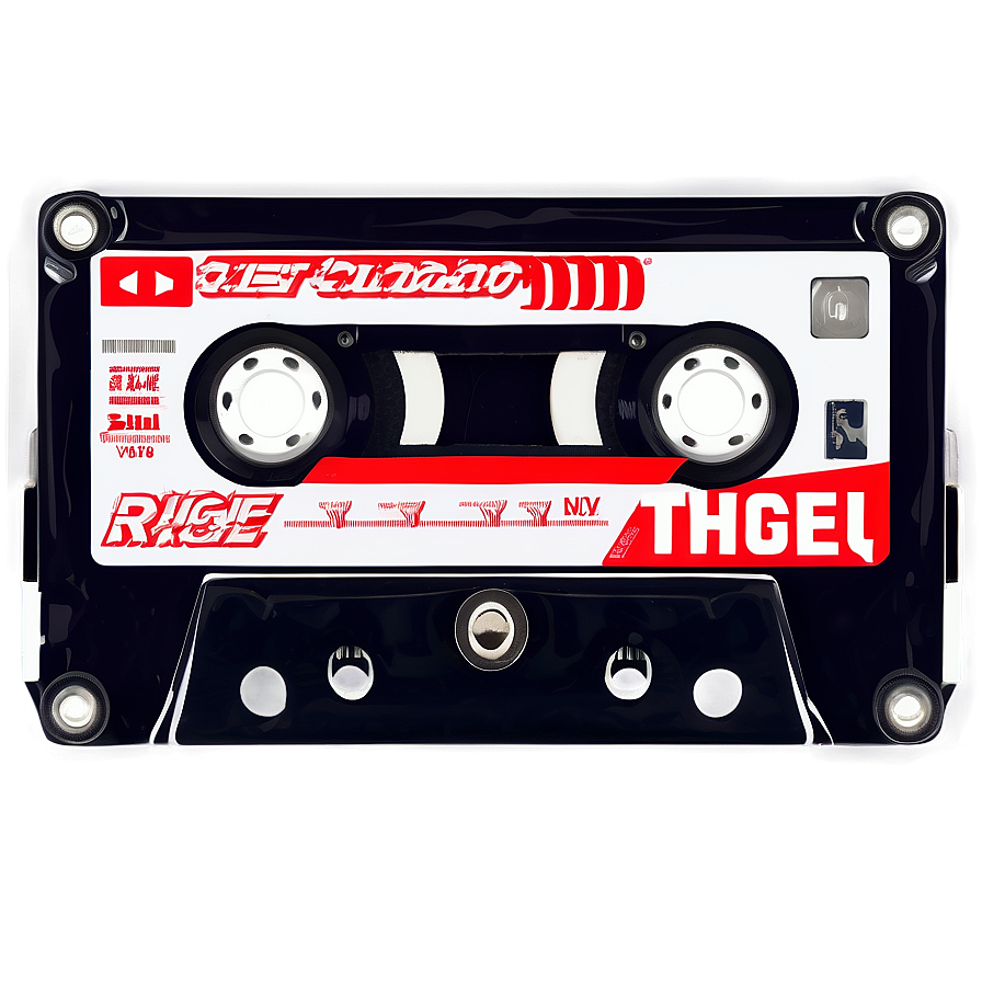 Classic Cassette Design Png 05252024