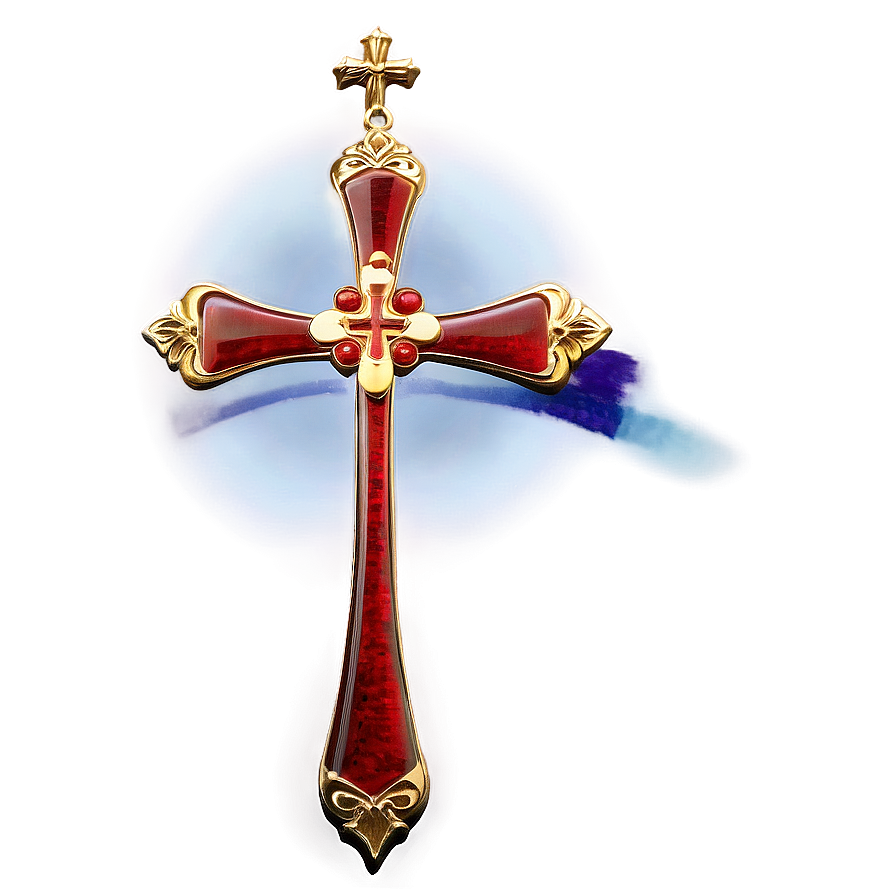 Classic Catholic Cross Profile Png Yif