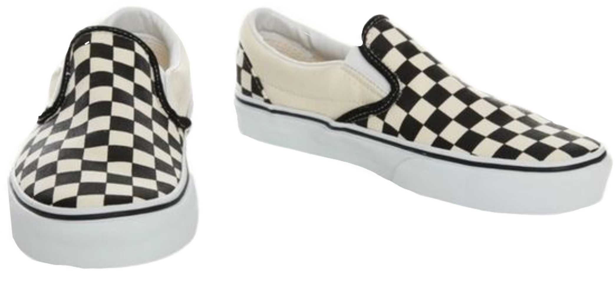 Classic Checkerboard Vans Slip Ons