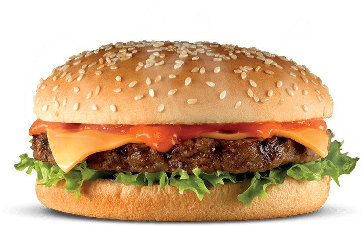 Classic Cheeseburger Transparent Background.png