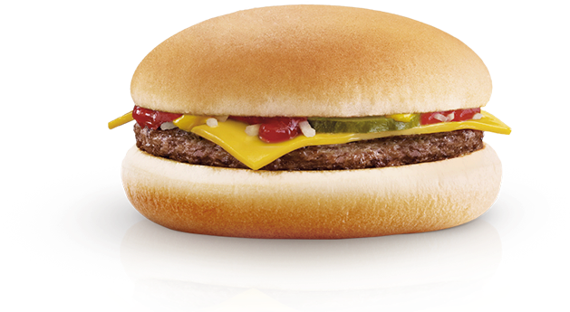 Classic Cheeseburger Transparent Background