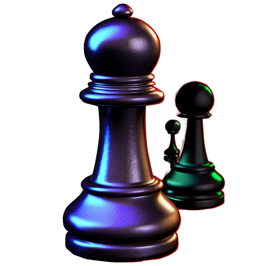 Classic Chess Pawn Design Png 06132024