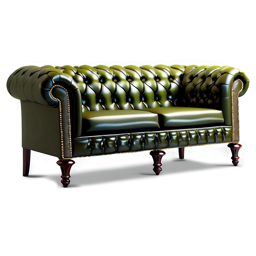 Classic Chesterfield Couch Png 05252024