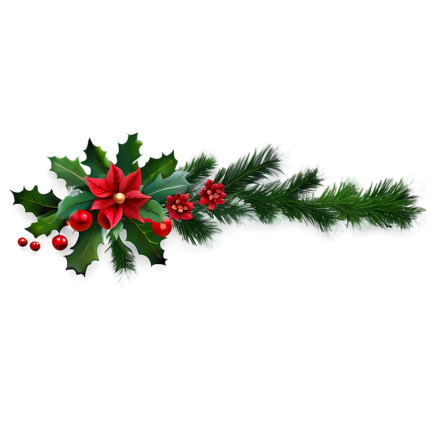 Classic Christmas Border Png 36