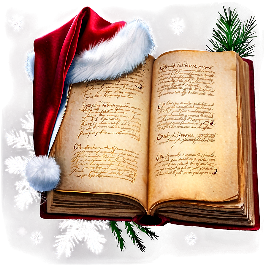 Classic Christmas Carol Book Png 58