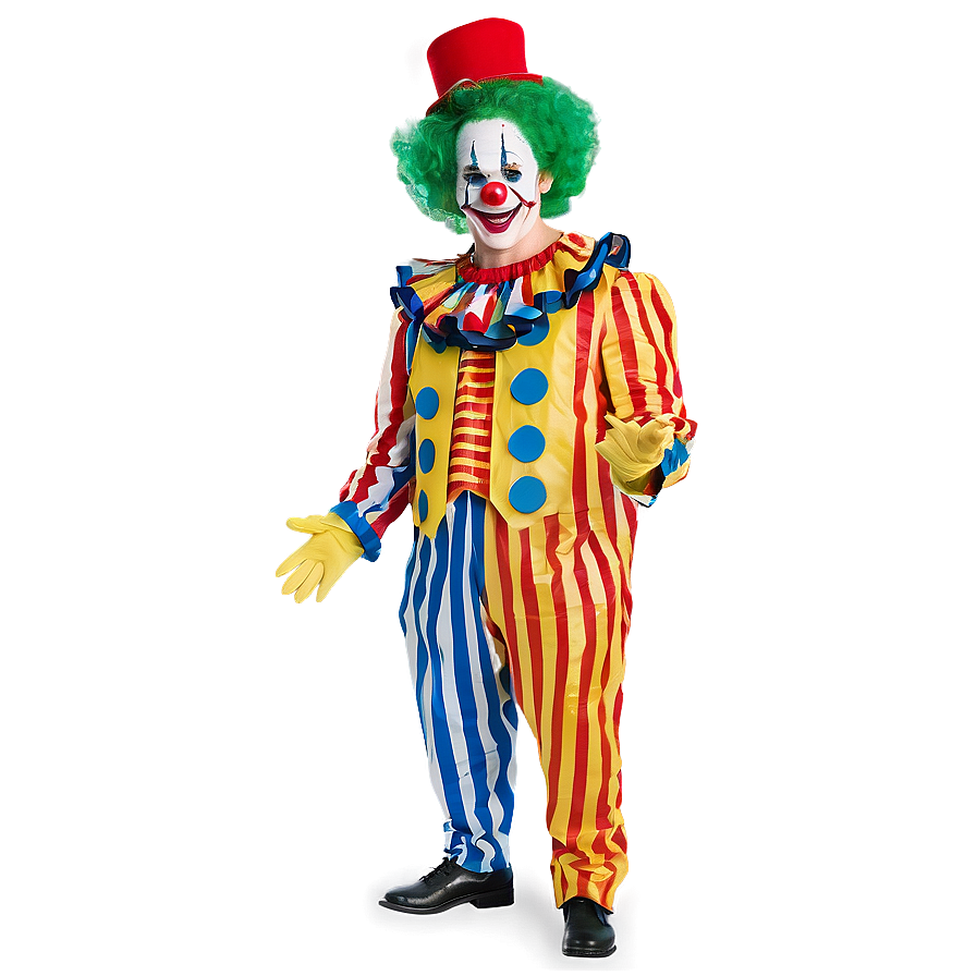 Classic Clown Costume Png Wuk