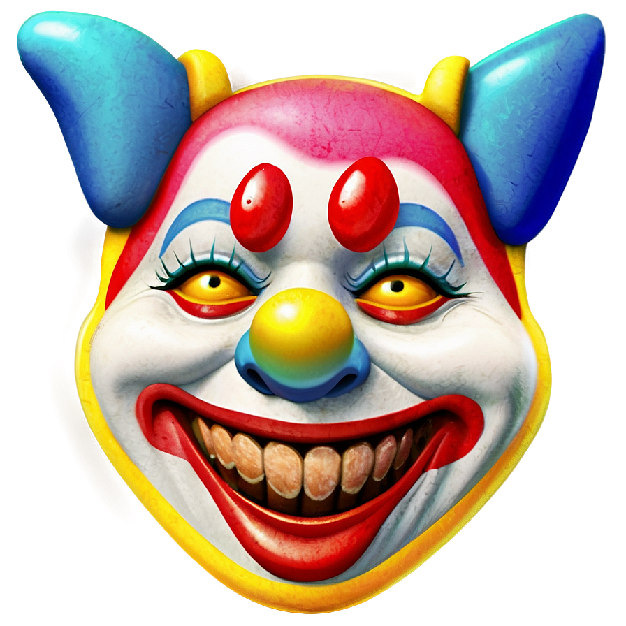 Classic Clown Emoji Png 68