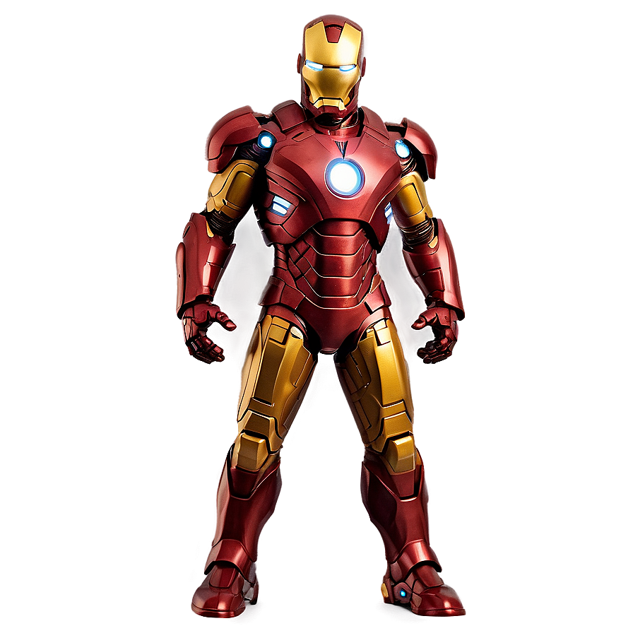 Classic Comic Book Iron Man Suit Png 43