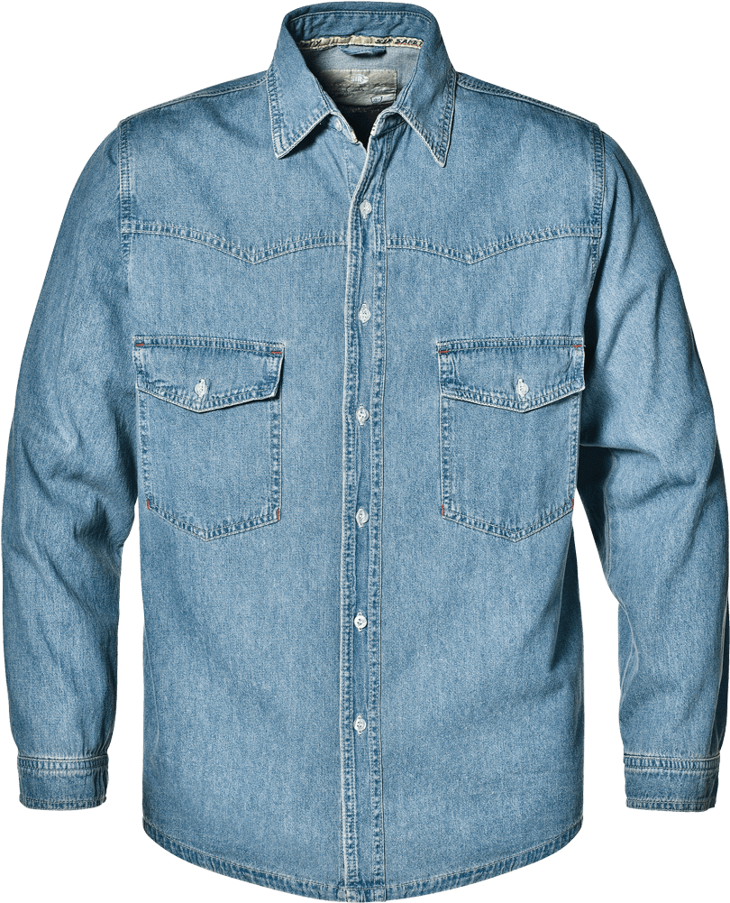 Classic Denim Shirt Product Photography