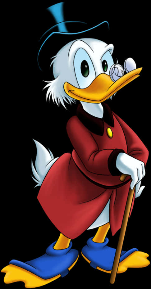 Classic Disney Duck Character