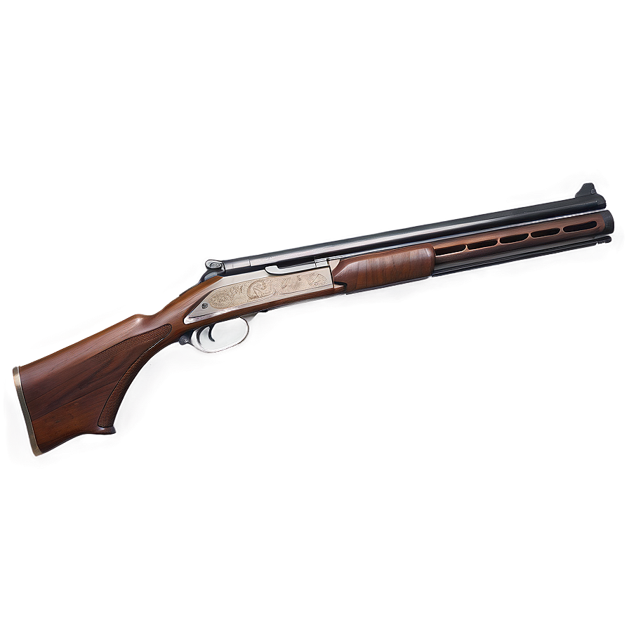 Classic Double Barrel Shotgun Png Vvq3