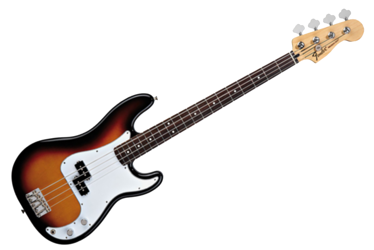 Classic Electric Bass Guitar Sunburst