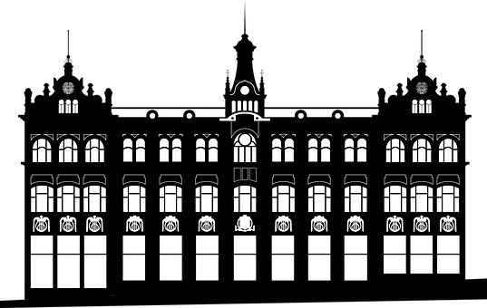 Classic Facade Silhouette