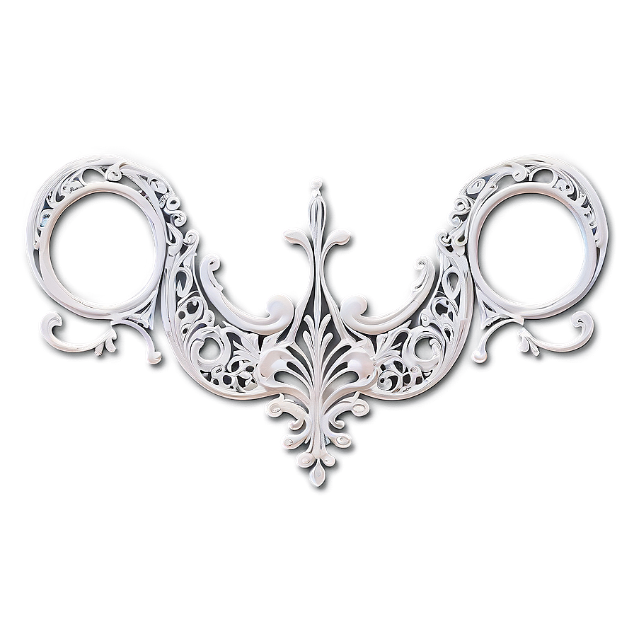 Classic Filigree Scrollwork Png Loy