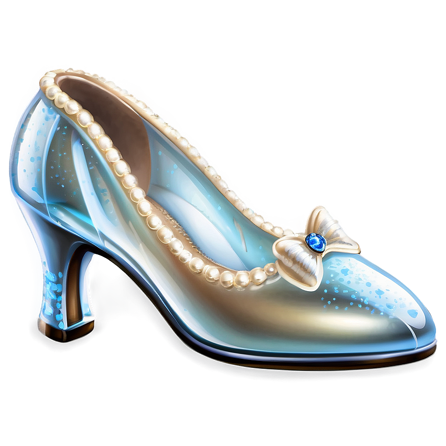 Classic Glass Slipper Picture Png 06132024