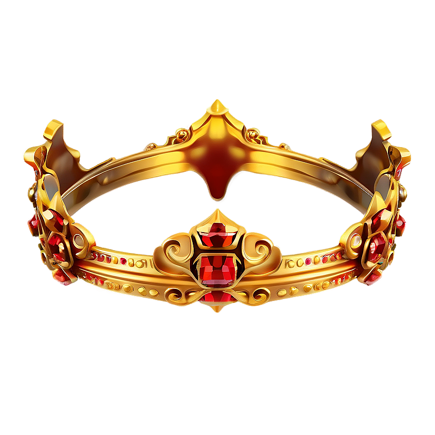 Classic Golden Crown Png 48