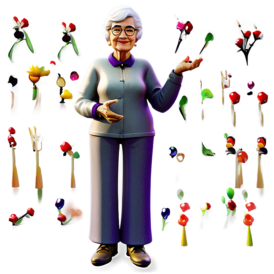 Classic Grandma Figure Png 06202024