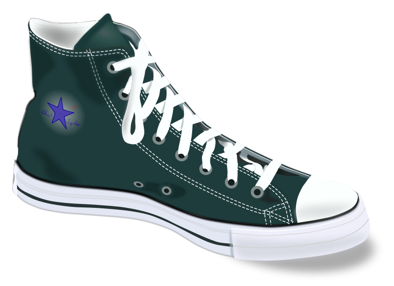 Classic Green Converse High Top Sneaker