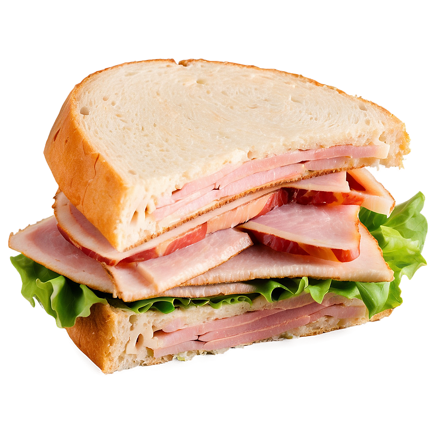 Classic Ham Sandwich Png 05232024