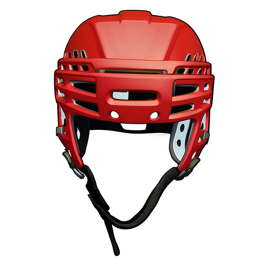 Classic Hockey Helmet Design Png Xws46