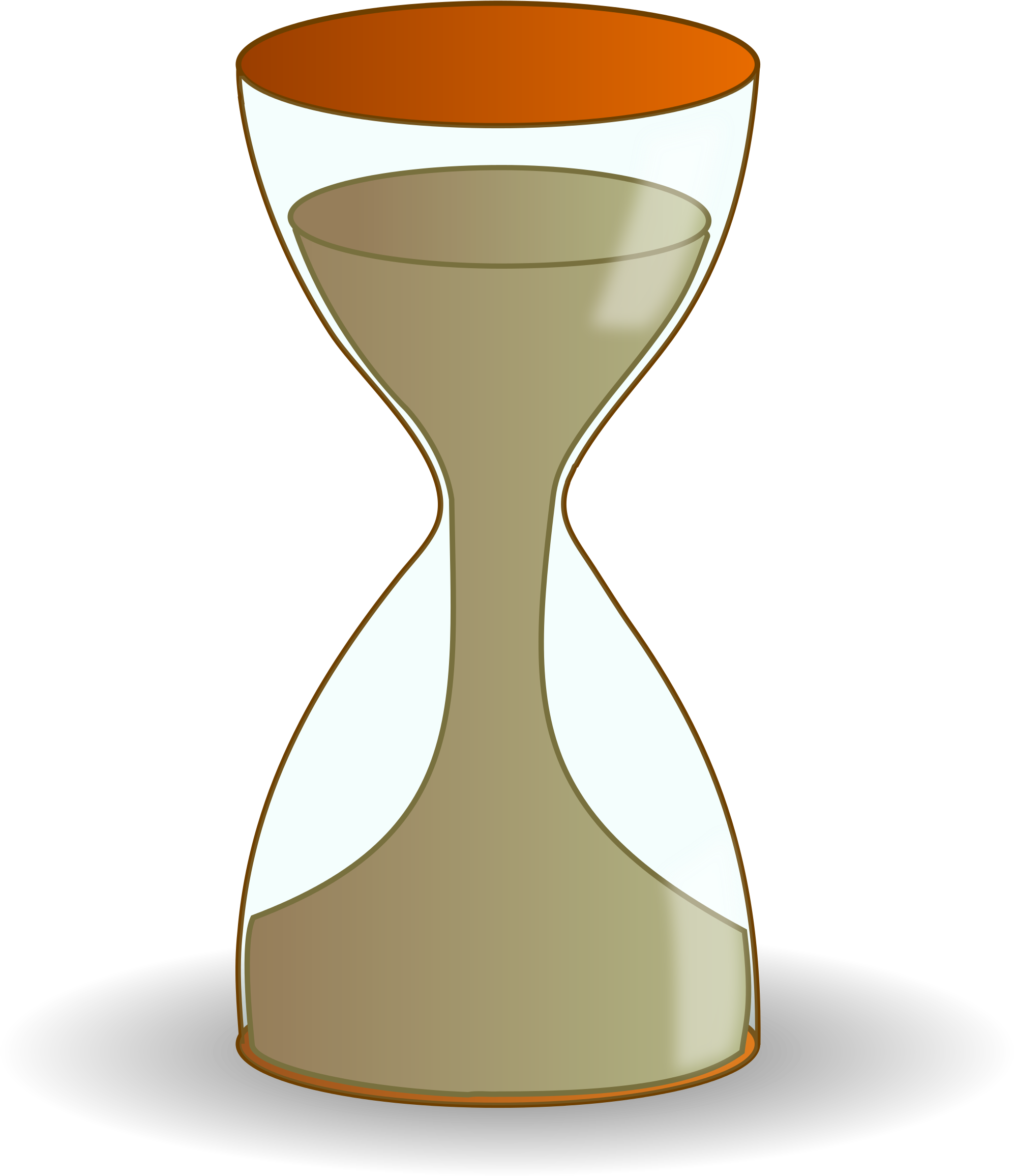 Classic Hourglass Illustration