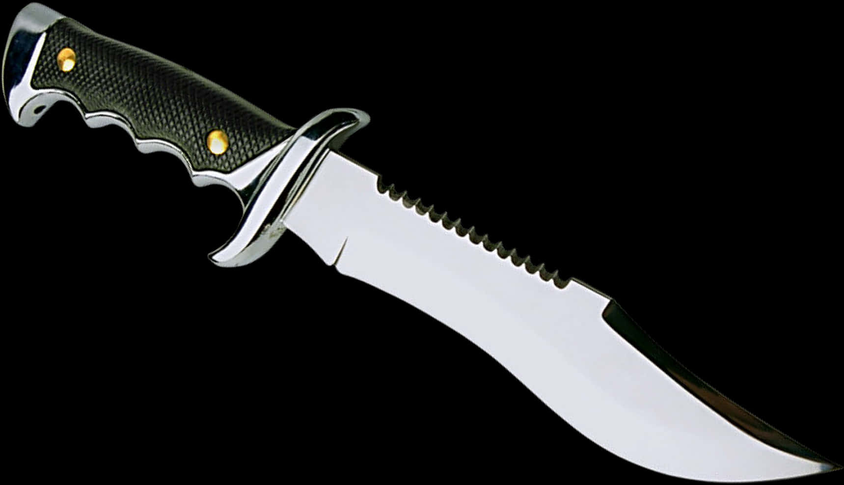 Classic Hunting Knife Isolated