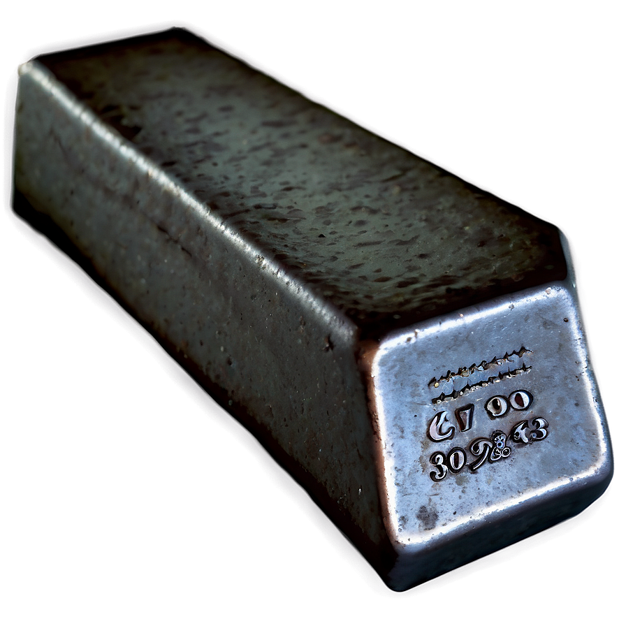 Classic Iron Ingot Png Okt