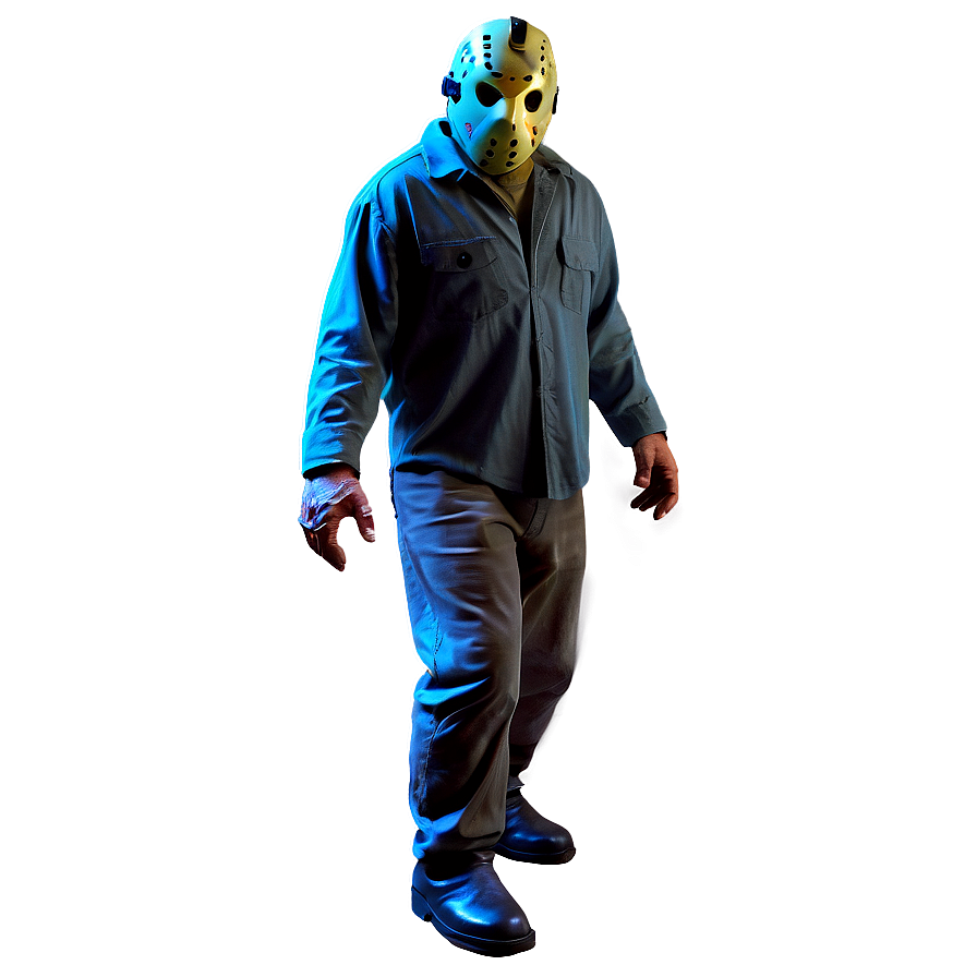 Classic Jason Voorhees Pose Png 13