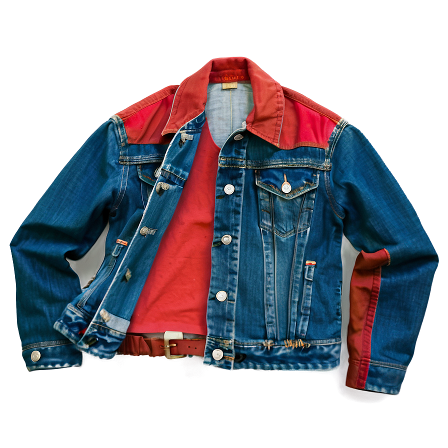 Classic Jean Jacket Png 06132024