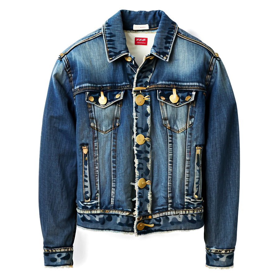 Classic Jean Jacket Png 06132024