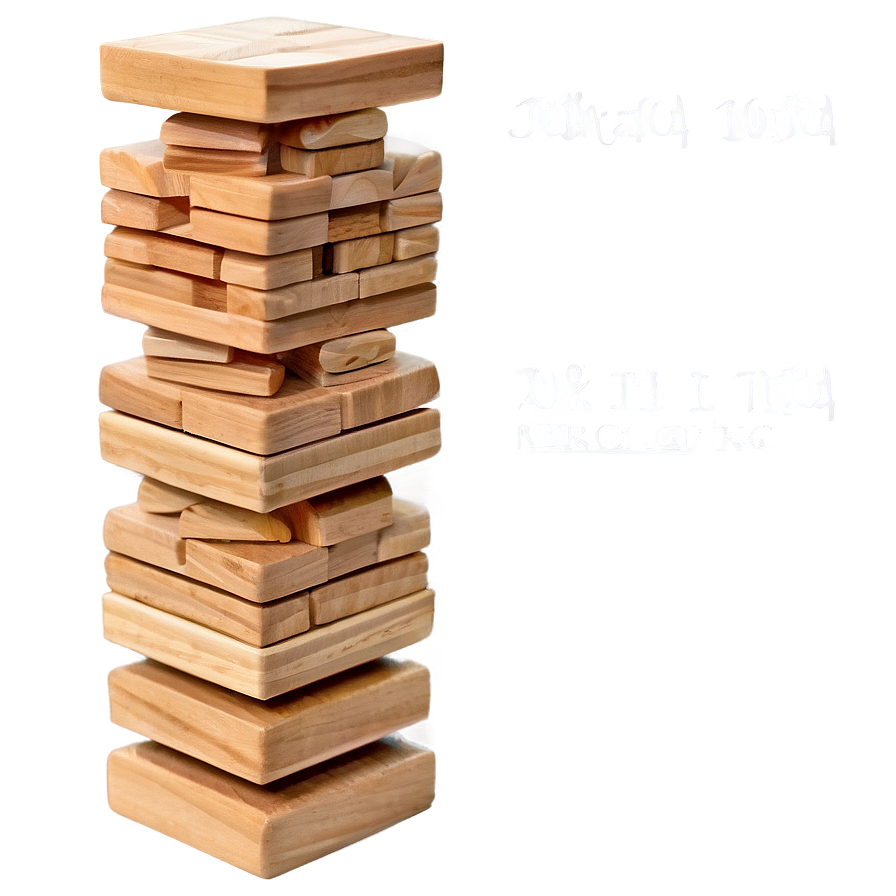 Classic Jenga Game Png Xip63