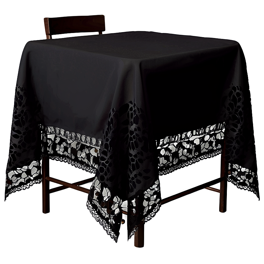 Classic Lace Tablecloth Texture Png 56