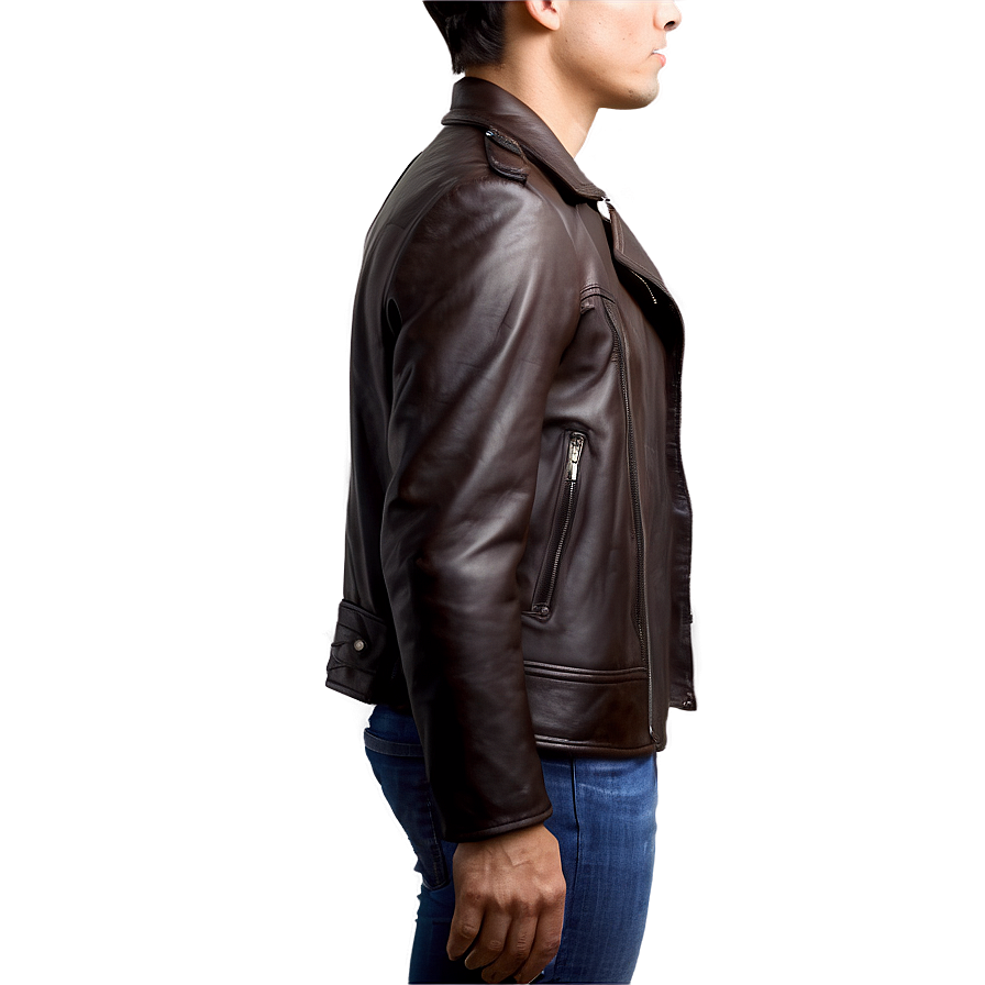 Classic Leather Jacket Png Som