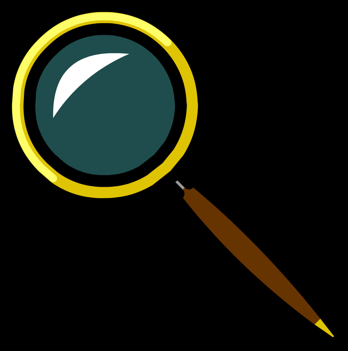 Classic Magnifying Glass Vector