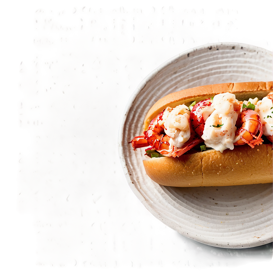 Classic Maine Lobster Roll Png Dki