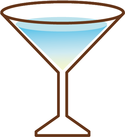 Classic Martini Glass Icon