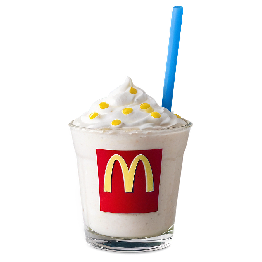 Classic Mcdonald's Milkshake Png Mnt