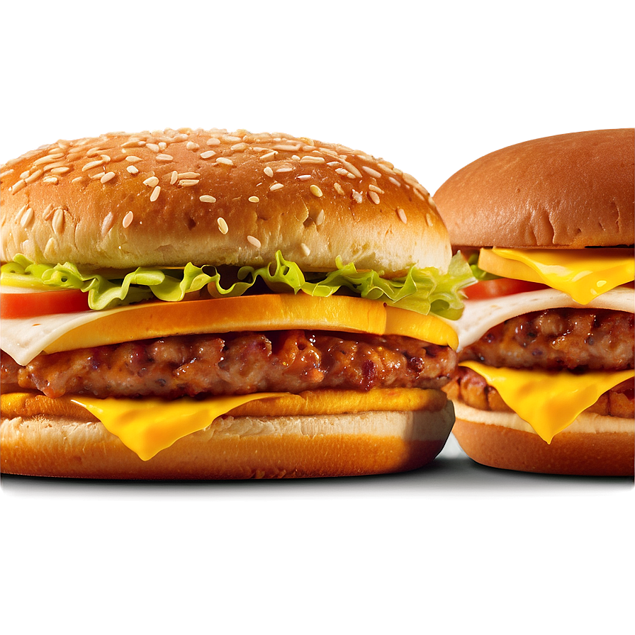 Classic Mcdonalds Burger Png Lvo