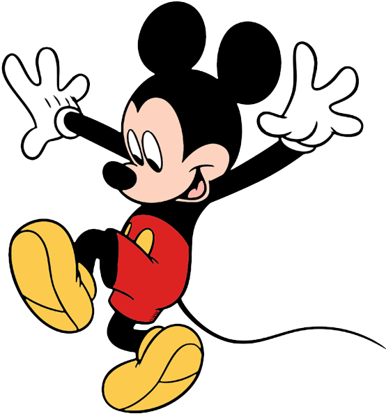 Classic Mickey Mouse Pose